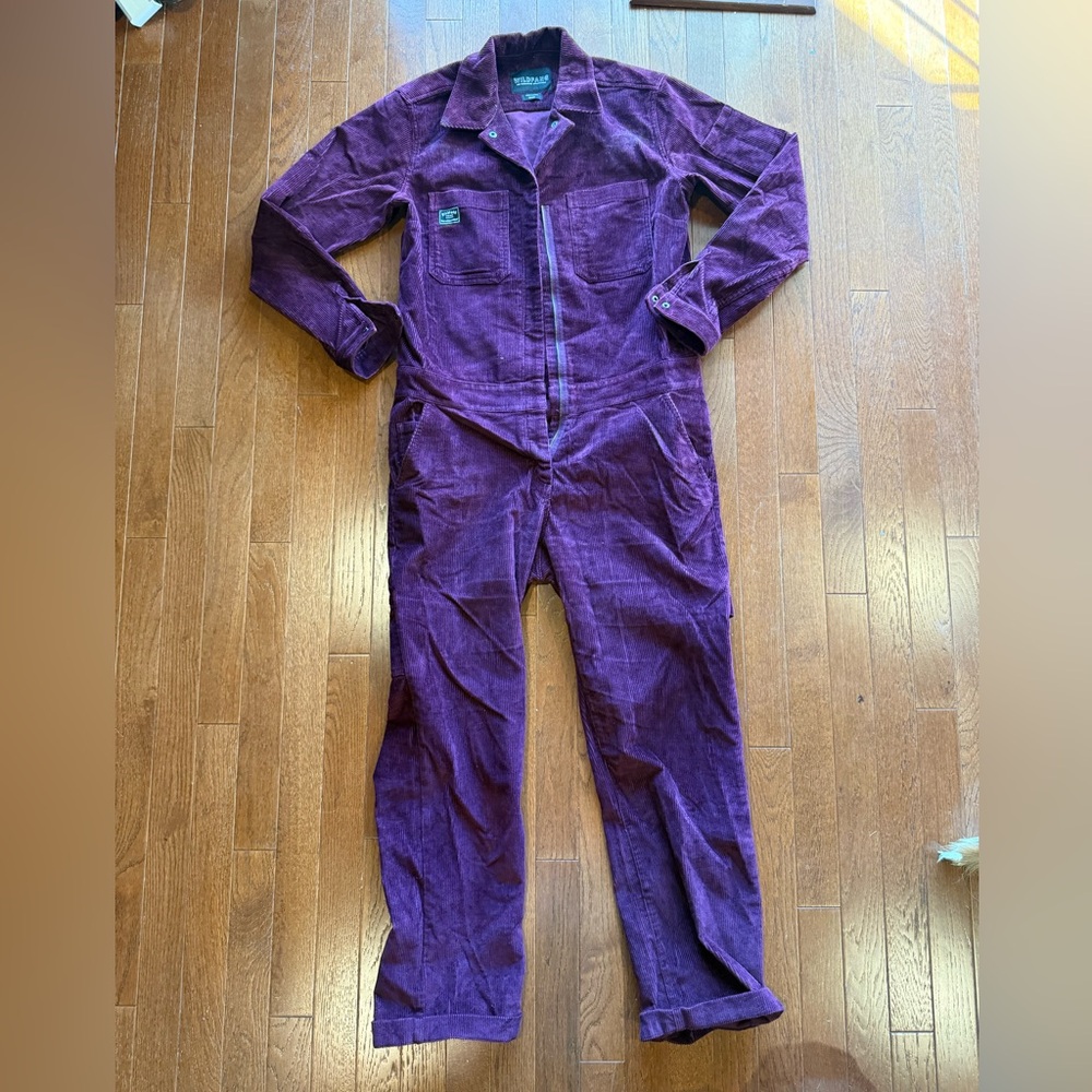 Wildfang workwear corduroy coveralls